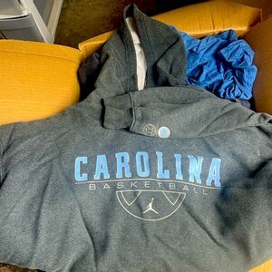 Jordan Brand North Carolina Basketball Hoodie.  Size Large.
